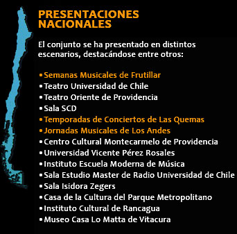 Presentación en Chile